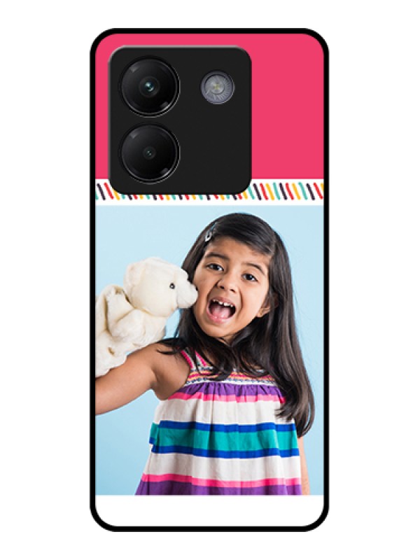 Custom Poco M7 Pro 5G Custom Metal Phone CaseWith Texture Design
