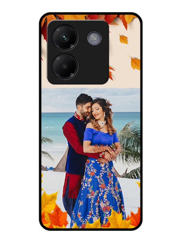 Custom Poco M7 Pro 5G Custom Metal Phone CaseOwl Monster Back Case Design