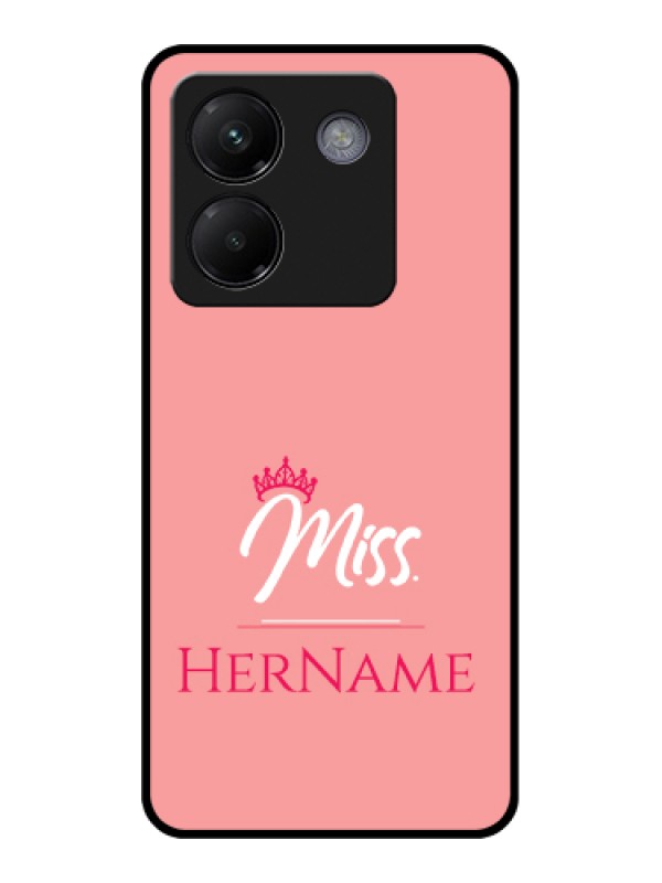 Custom Poco M7 Pro 5G Custom Metal Phone CaseCalm Woman Line Art Design
