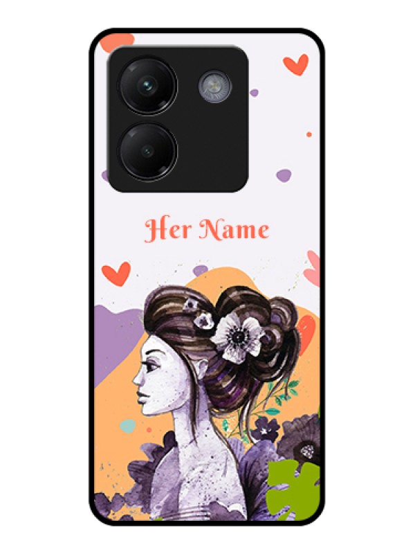 Custom Poco M7 Pro 5G Custom Metal Phone CaseDigital Abstract Overlap Design