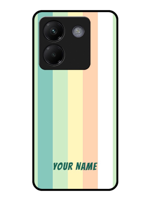 Custom Poco M7 Pro 5G Custom Metal Phone CaseLaughing Cartoon Face Design