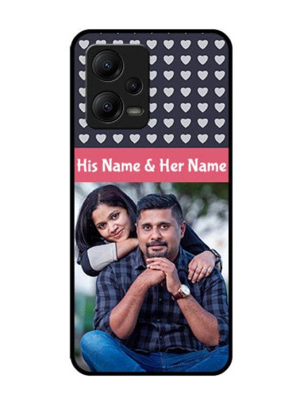 Custom Poco X5 5G Custom Metal Phone CaseLove Symbols Design