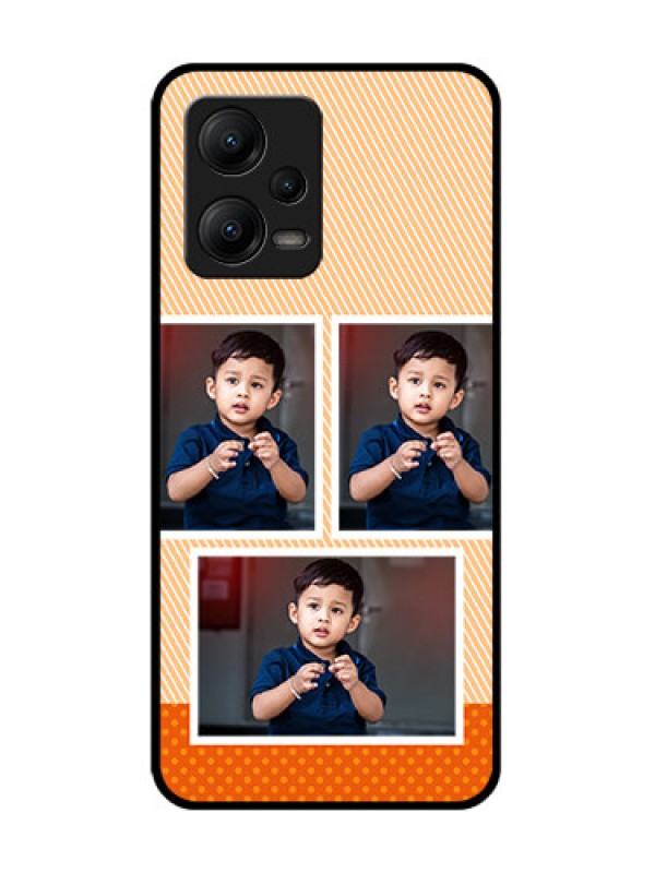 Custom Poco X5 5G Custom Metal Phone CaseBulk Photos Upload Design