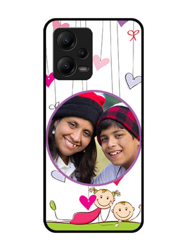 Custom Poco X5 5G Custom Metal Phone CaseCute Kids Phone Case Design