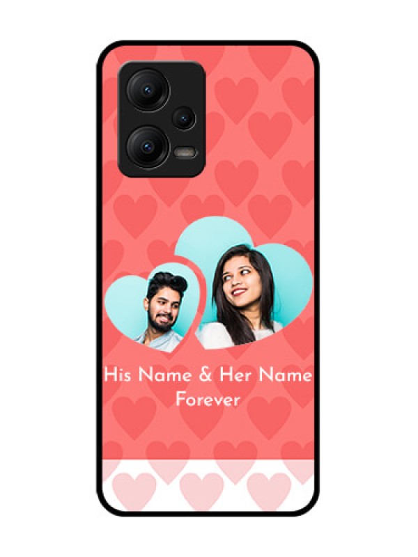Custom Poco X5 5G Custom Metal Phone CaseCouple Pic Upload Design