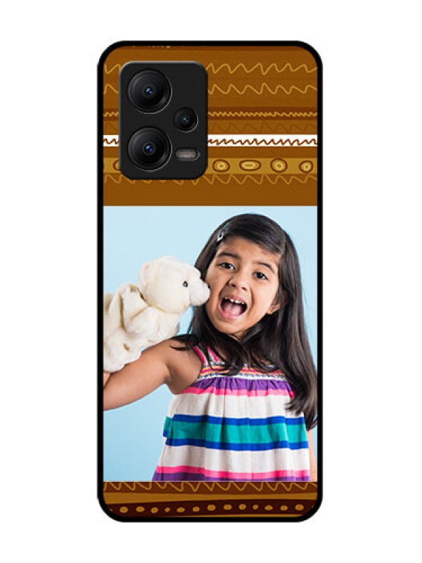 Custom Poco X5 5G Custom Metal Phone CaseFriends Picture Upload Design