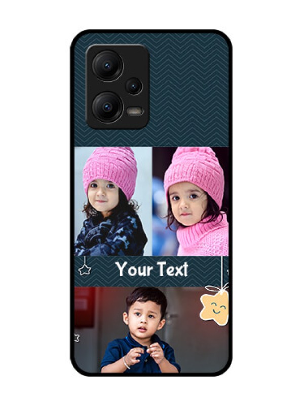 Custom Poco X5 5G Custom Metal Phone CaseHanging Stars Design