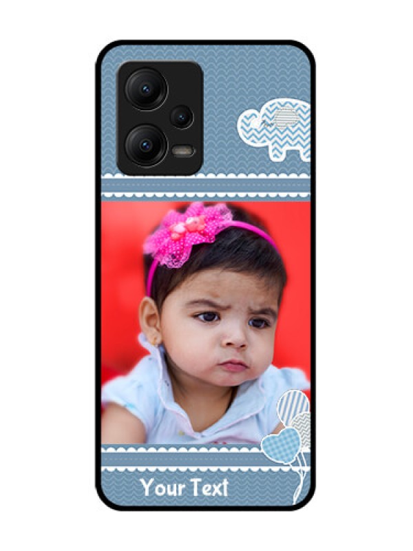 Custom Poco X5 5G Custom Metal Phone CaseWith Kids Pattern Design