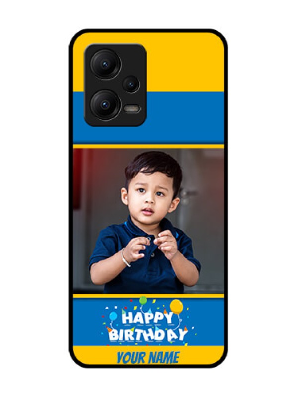Custom Poco X5 5G Custom Metal Phone CaseBirthday Wishes Design