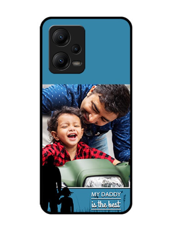 Custom Poco X5 5G Custom Metal Phone CaseBest Dad Design