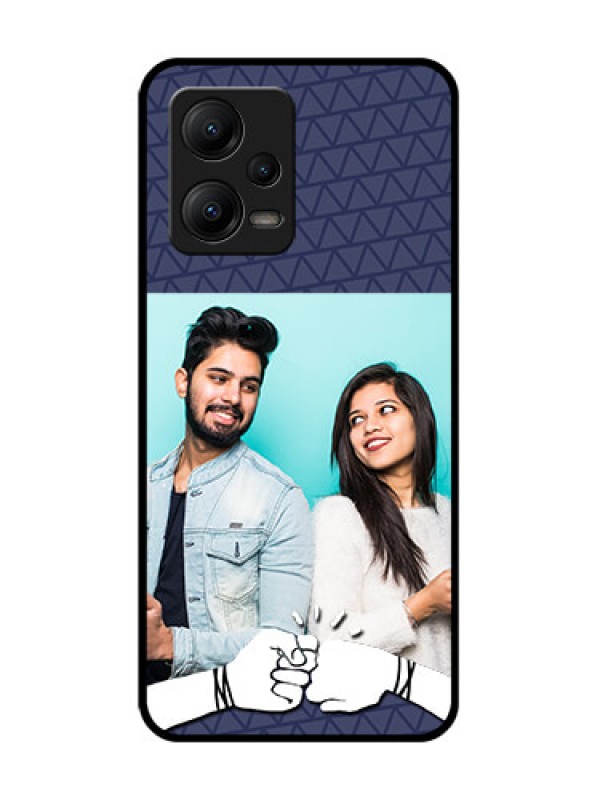 Custom Poco X5 5G Custom Metal Phone CaseWith Best Friends Design