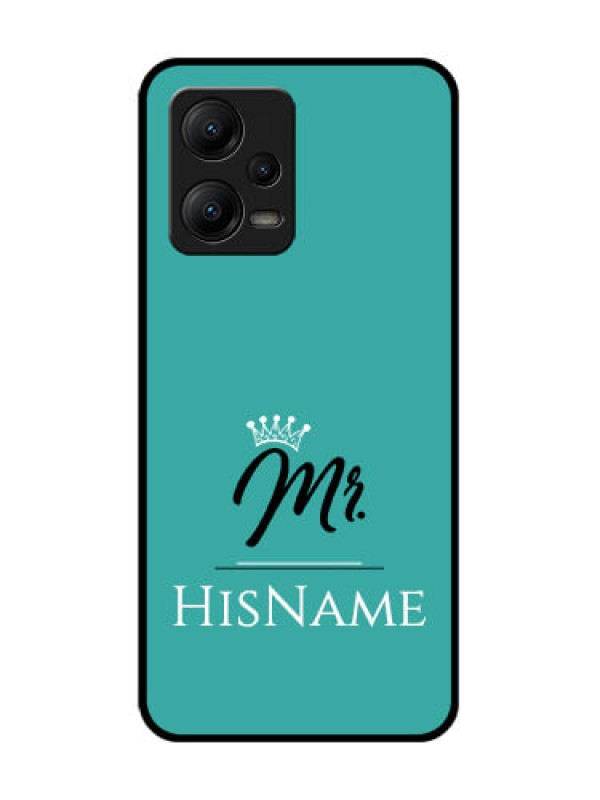 Custom Poco X5 5G Custom Metal Phone CaseMr With Name Design