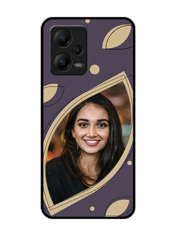 Custom Poco X5 5G Custom Metal Phone CaseFalling Leaf Design