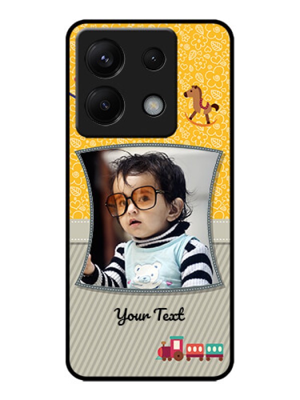 Custom Poco X6 5G Custom Metal Phone CaseBaby Picture Upload Design