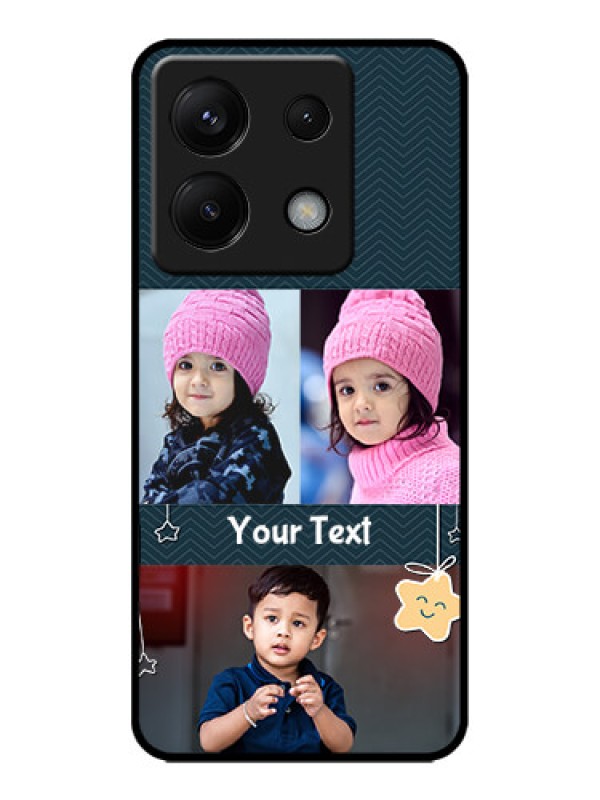 Custom Poco X6 5G Custom Metal Phone CaseHanging Stars Design