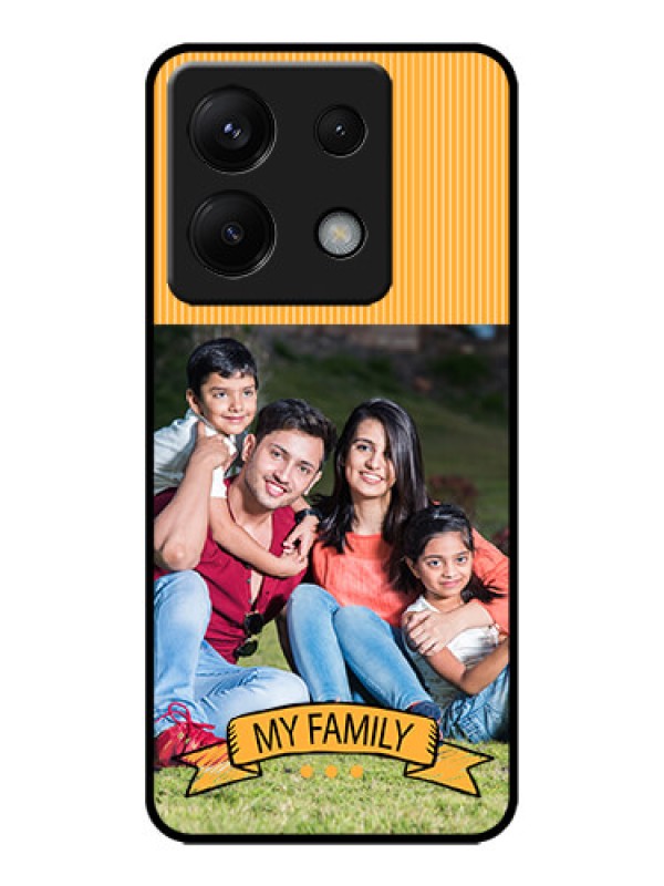 Custom Poco X6 5G Custom Metal Phone CaseMy Family Design