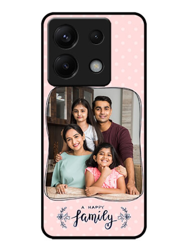 Custom Poco X6 5G Custom Metal Phone CaseFamily With Dots Design