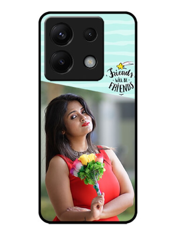 Custom Poco X6 5G Custom Metal Phone CaseFriends Picture Icon Design