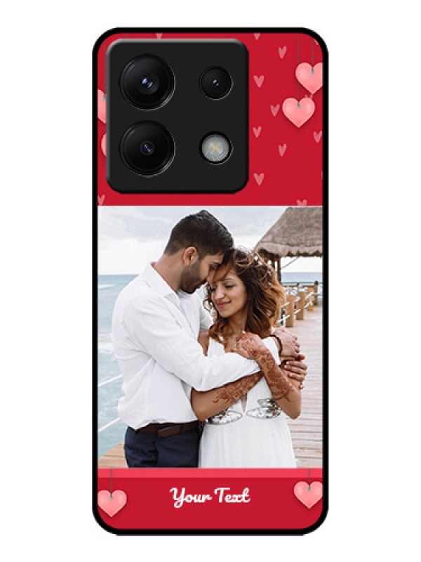 Custom Poco X6 5G Custom Metal Phone CaseValentines Day Design