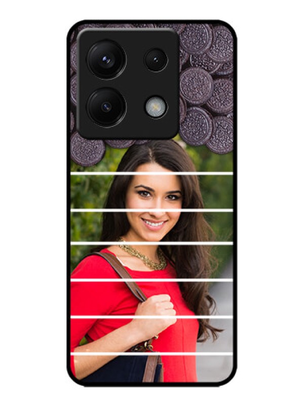 Custom Poco X6 5G Custom Metal Phone CaseWith Oreo Biscuit Design