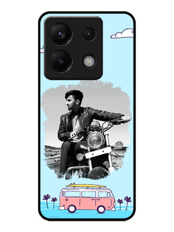 Custom Poco X6 5G Custom Metal Phone CaseTravel and Adventure Design
