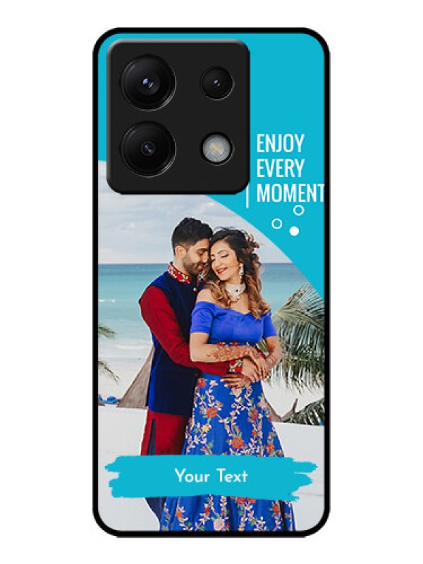 Custom Poco X6 5G Custom Metal Phone CaseHappy Moment Design