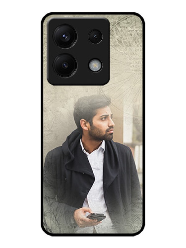 Custom Poco X6 5G Custom Metal Phone CaseWith Vintage Design