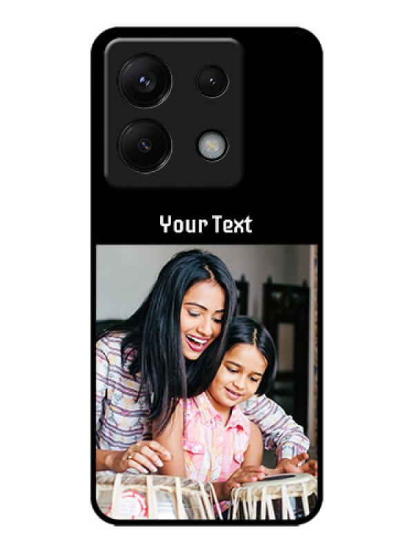 Custom Poco X6 5G Custom Metal Phone CasePhoto With Name Design