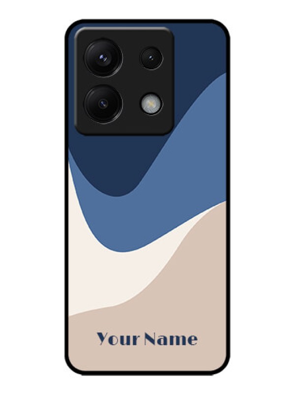 Custom Poco X6 5G Custom Metal Phone CaseAbstract Drip Art Design