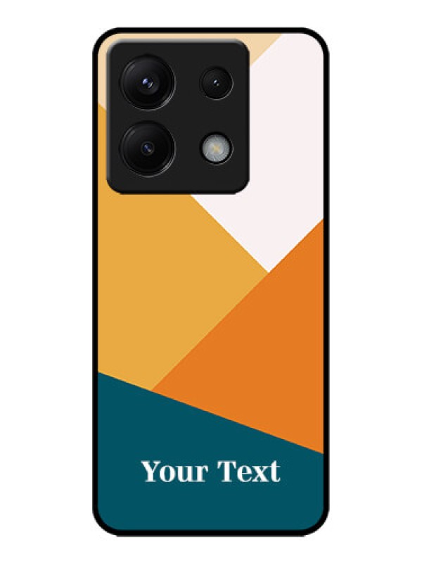 Custom Poco X6 5G Custom Metal Phone CaseStacked Multi - Colour Design