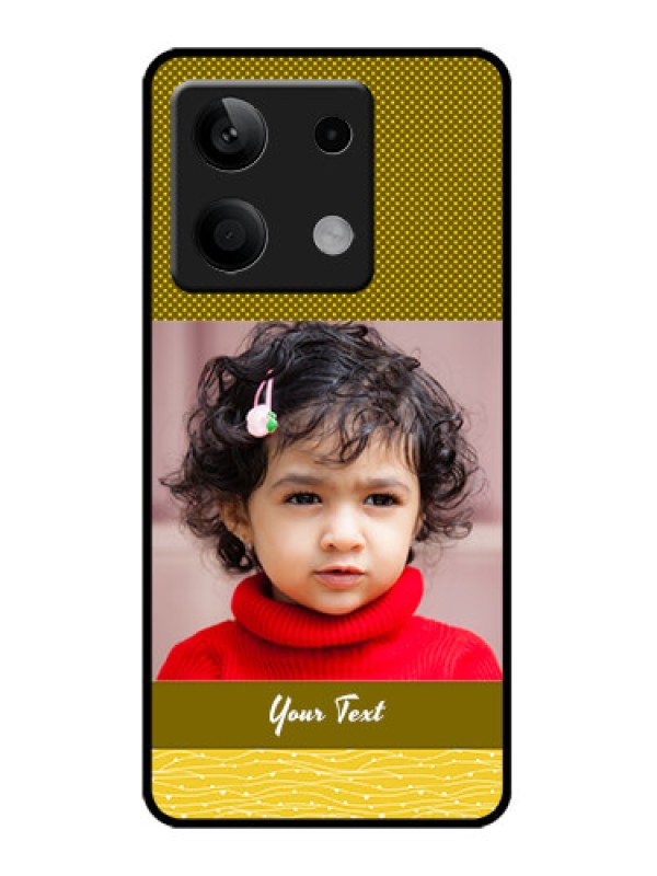 Custom Poco X6 Neo 5G Custom Metal Phone Case - Simple Green Color Design