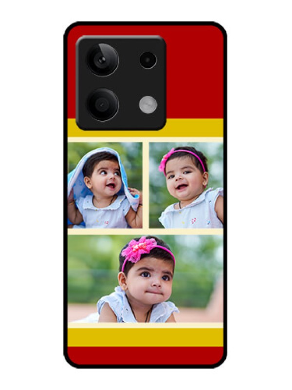 Custom Poco X6 Neo 5G Custom Metal Phone Case - Multiple Pic Upload Design