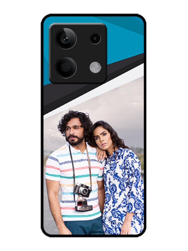 Custom Poco X6 Neo 5G Custom Metal Phone Case - Simple Pattern Photo Upload Design