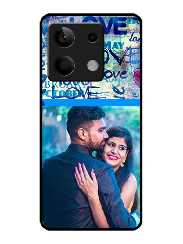 Custom Poco X6 Neo 5G Custom Metal Phone Case - Colorful Love Design