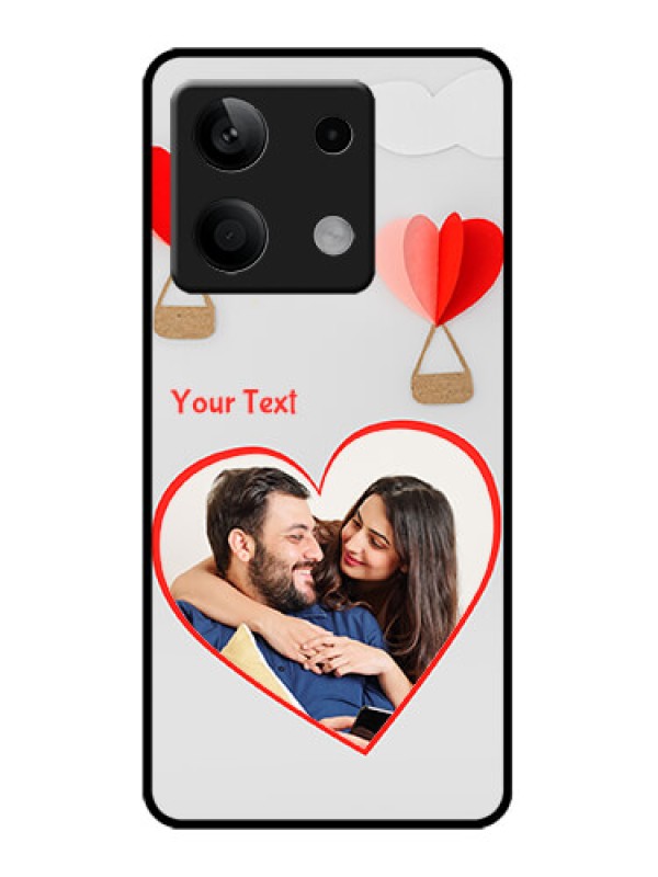 Custom Poco X6 Neo 5G Custom Metal Phone Case - Parachute Love Design