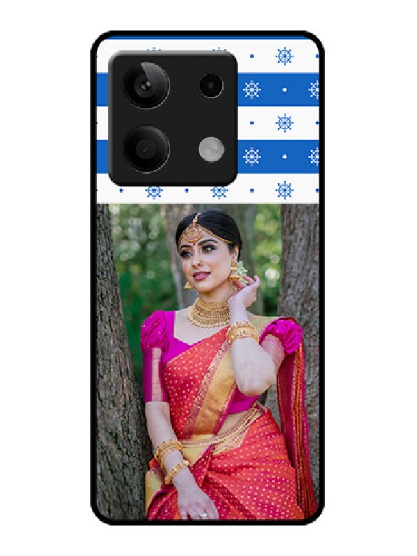 Custom Poco X6 Neo 5G Custom Metal Phone Case - Snow Pattern Design