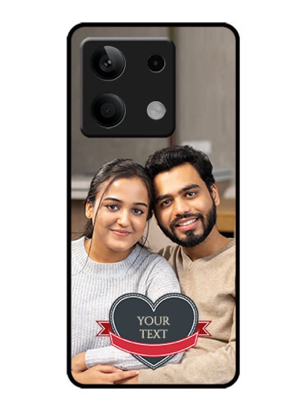 Custom Poco X6 Neo 5G Custom Metal Phone Case - Just Married Couple Design