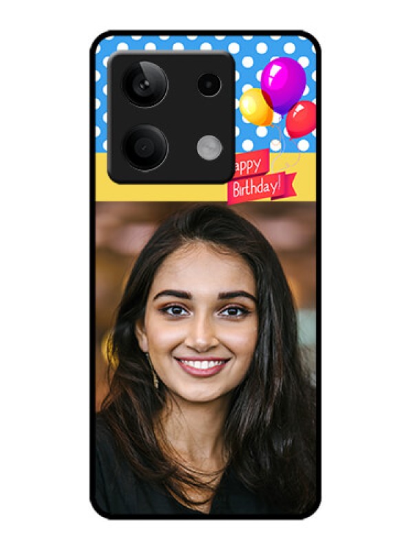 Custom Poco X6 Neo 5G Custom Metal Phone Case - Happy Birthday Design