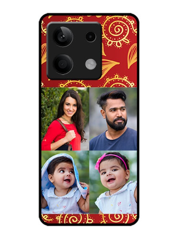Custom Poco X6 Neo 5G Custom Metal Phone Case - 4 Image Traditional Design