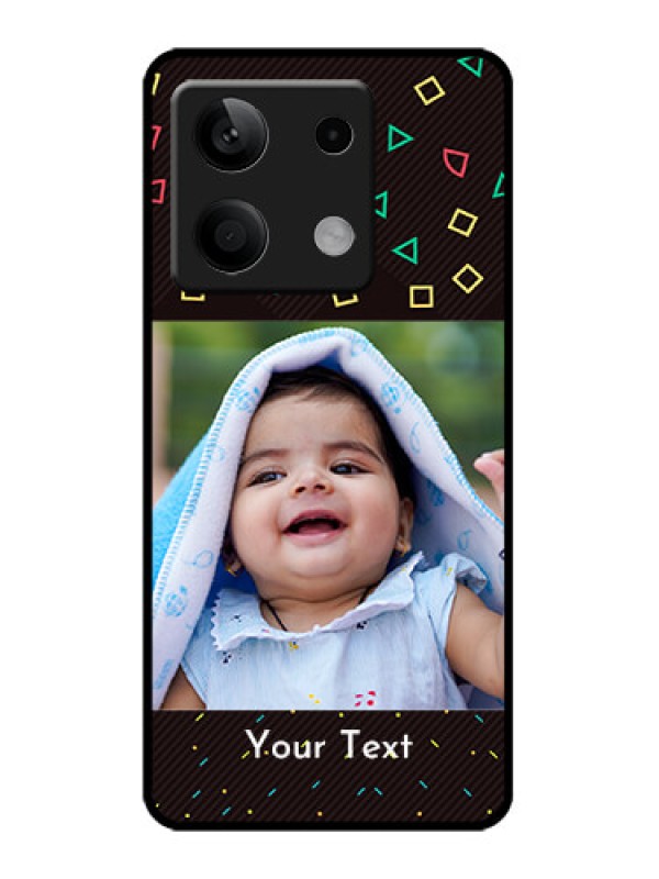 Custom Poco X6 Neo 5G Custom Metal Phone Case - With Confetti Birthday Design
