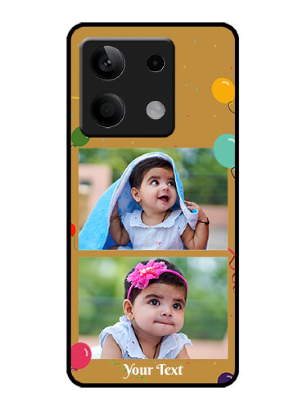Custom Poco X6 Neo 5G Custom Metal Phone Case - Image Holder With Birthday Celebrations Design