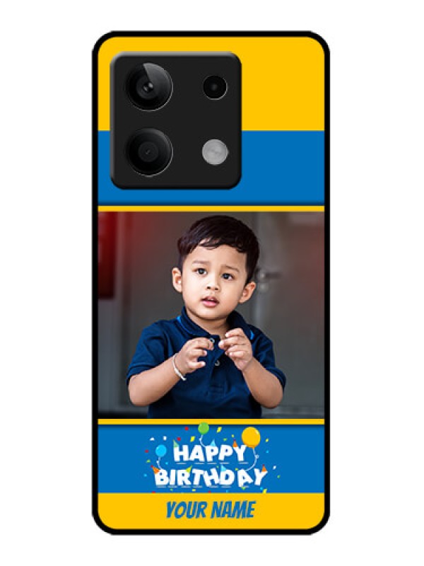 Custom Poco X6 Neo 5G Custom Metal Phone Case - Birthday Wishes Design