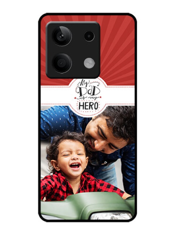 Custom Poco X6 Neo 5G Custom Metal Phone Case - My Dad Hero Design