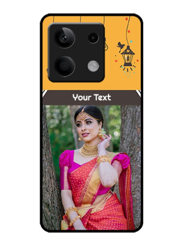 Custom Poco X6 Neo 5G Custom Metal Phone Case - With Family Picture And Icons