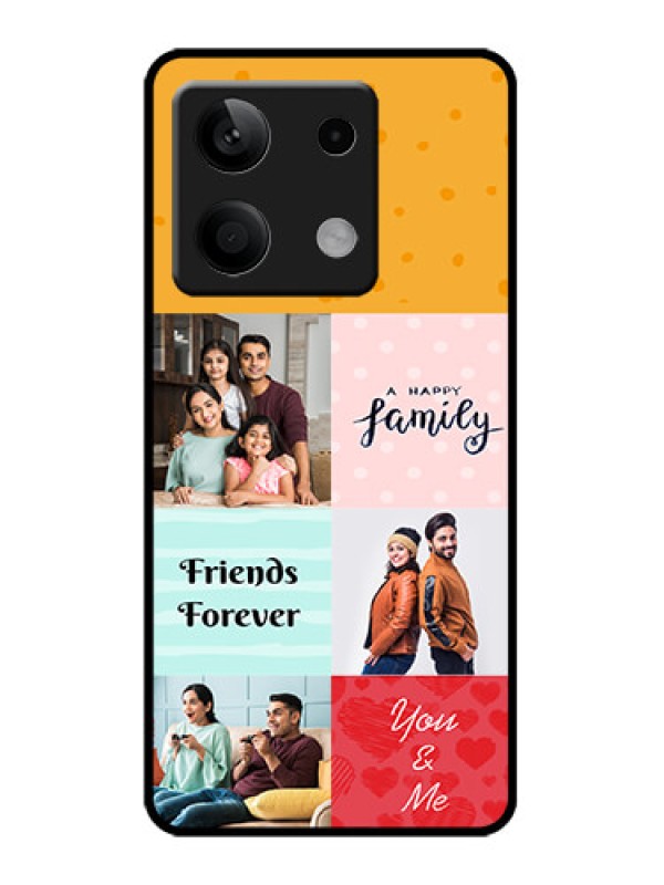 Custom Poco X6 Neo 5G Custom Metal Phone Case - Images With Quotes Design