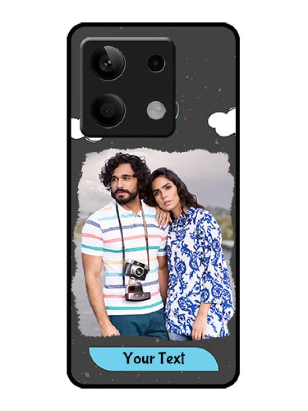 Custom Poco X6 Neo 5G Custom Metal Phone Case - Splashes With Love Doodles Design