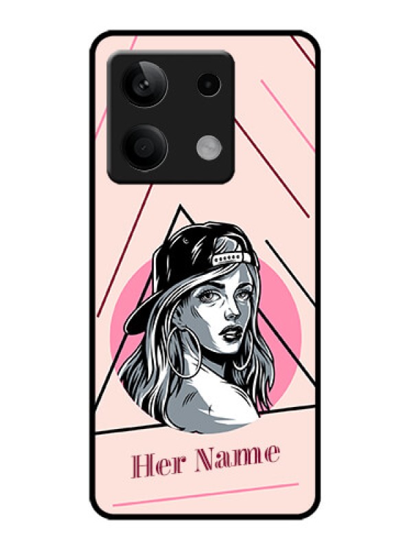 Custom Poco X6 Neo 5G Custom Metal Phone Case - Rockstar Girl Design