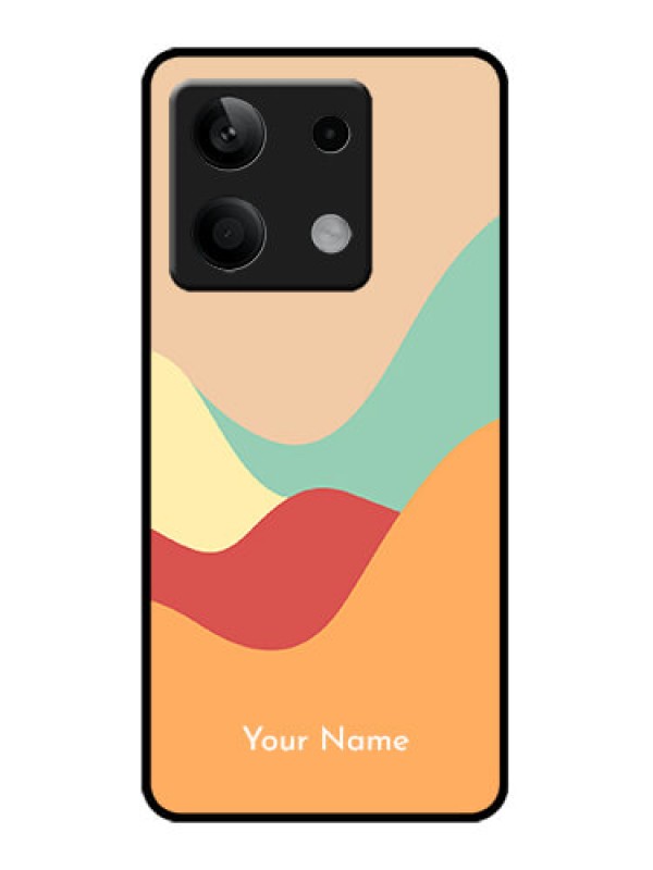 Custom Poco X6 Neo 5G Custom Metal Phone Case - Ocean Waves Multi - Colour Design