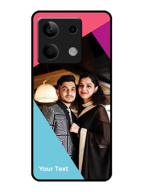 Custom Poco X6 Neo 5G Custom Metal Phone Case - Stacked Triple Colour Design