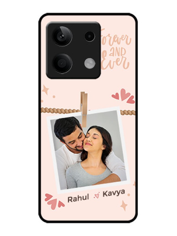 Custom Poco X6 Neo 5G Custom Metal Phone Case - Forever And Ever Love Design